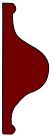 arched chair rail molding profile