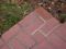 repaired brick steps
