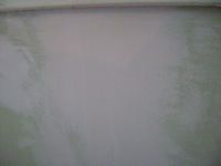 finished repair to bubbling drywall tape