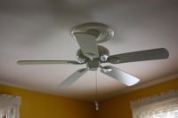 white ceiling fan