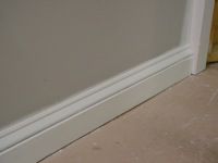 cut-in paint around walls and trim molding