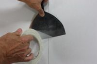 cutting fiberglass drywall tape