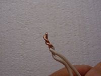 wire ends too far apart for the wire nut