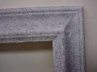 stone faux finish on a picture frame