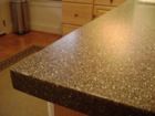 a solid-surface kitchen countertop