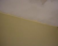 two colors on walls and ceiling