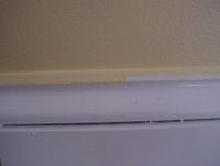 paint on walls and trim molding