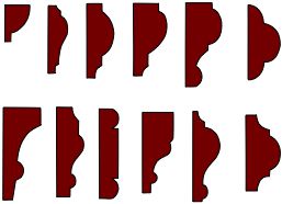 panel molding profiles