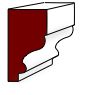 rake crown molding