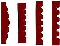 Fluted Window Casing