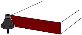 cutting a custom baseboard