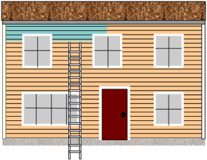 painting exterior siding continued