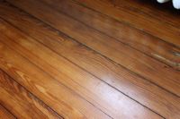 tongue and groove wood floor