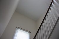 stairwell ceiling and walls