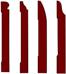 baseboard molding profile
