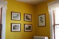 bedroom walls painted yellow