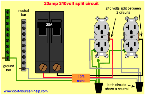 Breaker Wiring Diagram from www.do-it-yourself-help.com