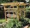 arbor built using pressure-treated pine