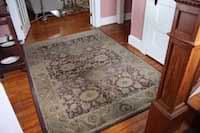 photo of an area rug in a foyer photo of an area rug in a foyer