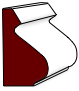 drawing of a base cap molding drawing of a base cap molding