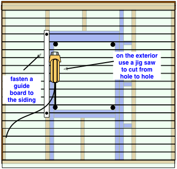 How To Frame For A New Window Opening Do It Yourself Help Com - How To Install A New Window In An Existing Brick Wall