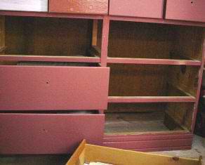 photo a chest with the drawers removed