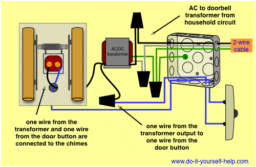 Wiring Diagrams for Household Doorbells 