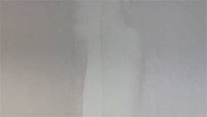 photo a finished first coat of joint compound over a drywall butt joint photo a finished first coat of joint compound over a drywall butt joint