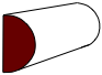 drawing of half-round trim molding drawing of half-round trim molding