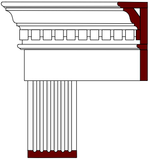 neoclassical style door and window trim molding