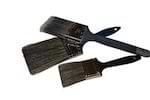 photo of a sash-cut paint brush photo of a sash-cut paint brush
