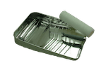 photo of a paint roller tray photo of a paint roller tray