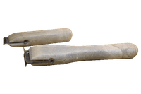 photo of two pull-type paint scrapers photo of two pull-type paint scrapers