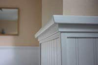 photo painted wood trim