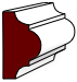 drawing of a panel mould profile drawing of a panel mould profile