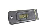 photo of a razor blade type glass scraper photo of a razor blade type glass scraper