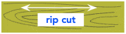 illustration of a rip cut in wood illustration of a rip cut in wood