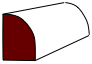 drawing of half-round shoe mould drawing of half-round shoe mould