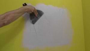 photo smoothing joint compound over a drywall patch photo smoothing joint compound over a drywall patch