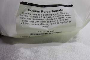 photo of sodium percarbonate product label photo of sodium percarbonate product label