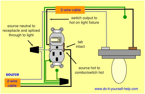 Light Switch Wiring Diagrams - Do-it-yourself-help.com