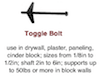 threaded wall anchor threaded wall anchor